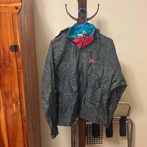 Nike Vintage hooded windbreaker L